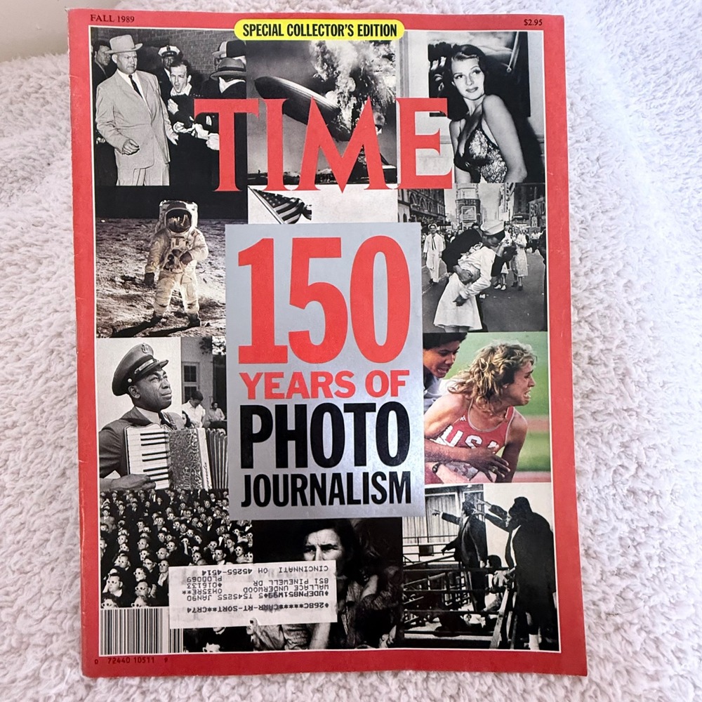 Vintage TIME Magazine Fall 1989 150 Years of Photojournalism Special Edition